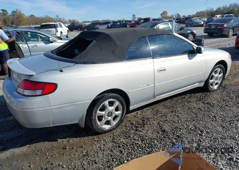 2001 Toyota Camry Solara Sle V6 z USA, uszkodzony, nr VIN 2T1FF22P31C430613